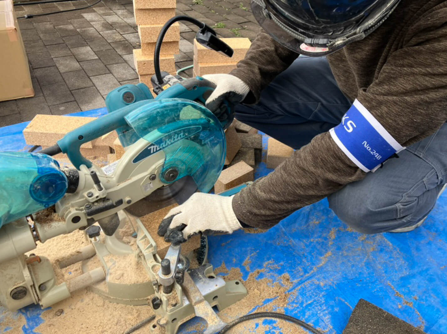 環境配慮型舗装材 モクロック